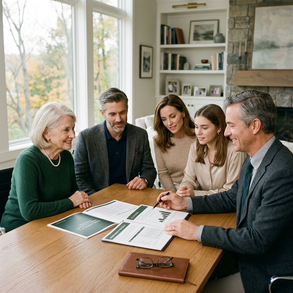 Advisor with multigenerational family